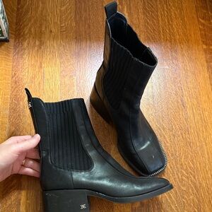 Sam Edelman black Chelsea boots